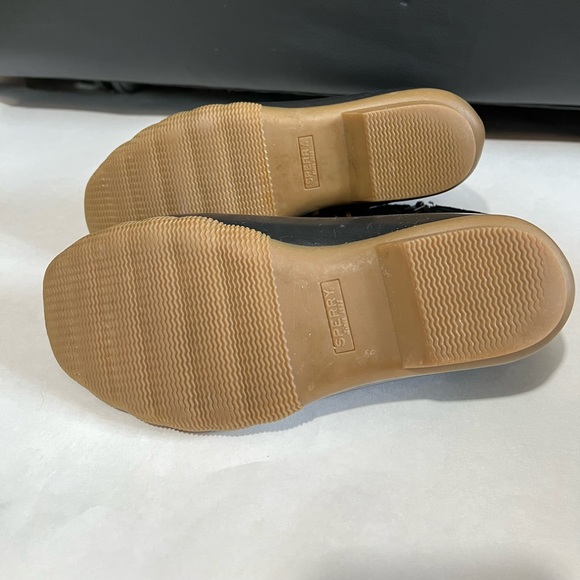 Sperry Skinny Quilt Textile/Eva Limitied Edition Boot Ladies Size 7 Side Zip EUC - Picture 2 of 7